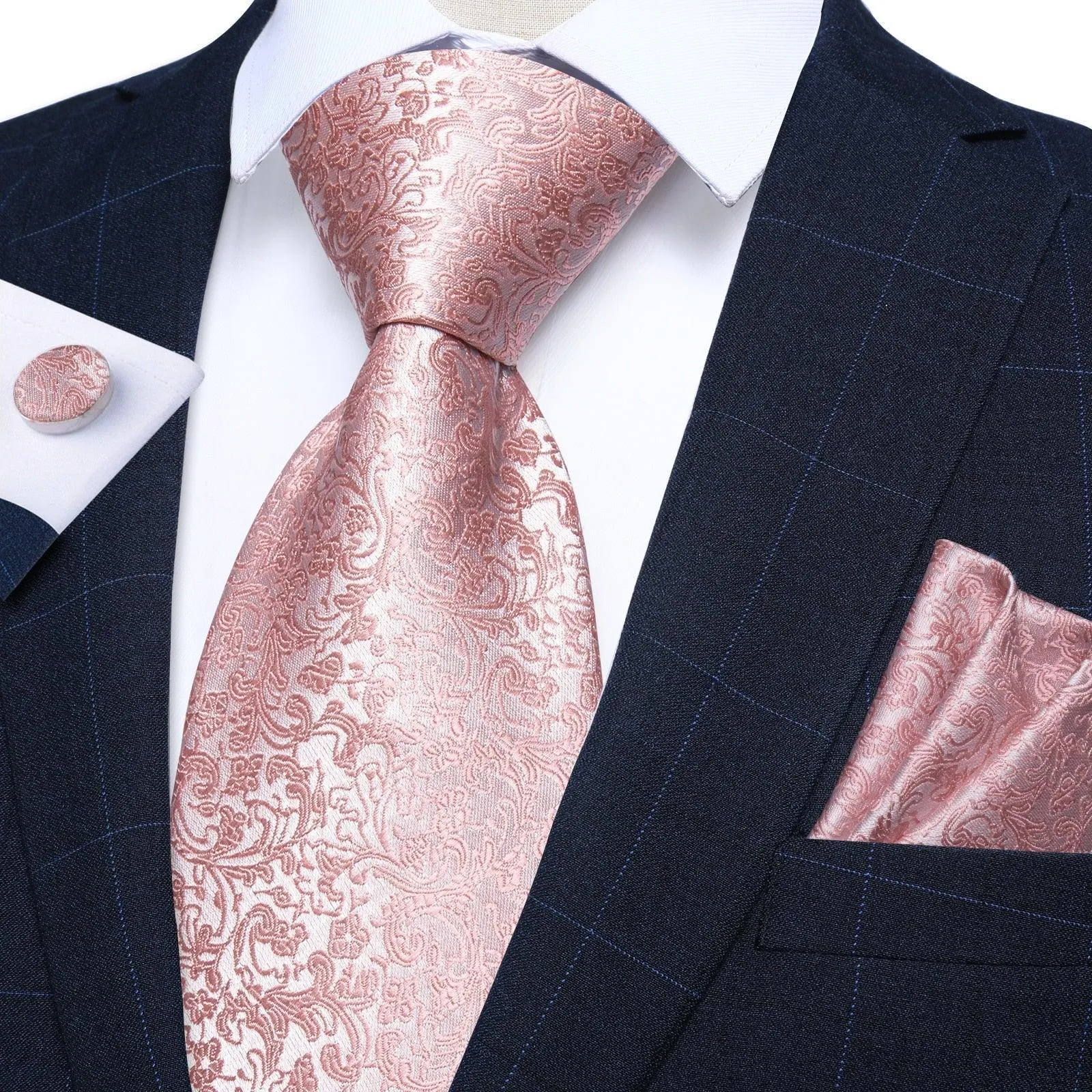 Luxury Paisley Necktie Set