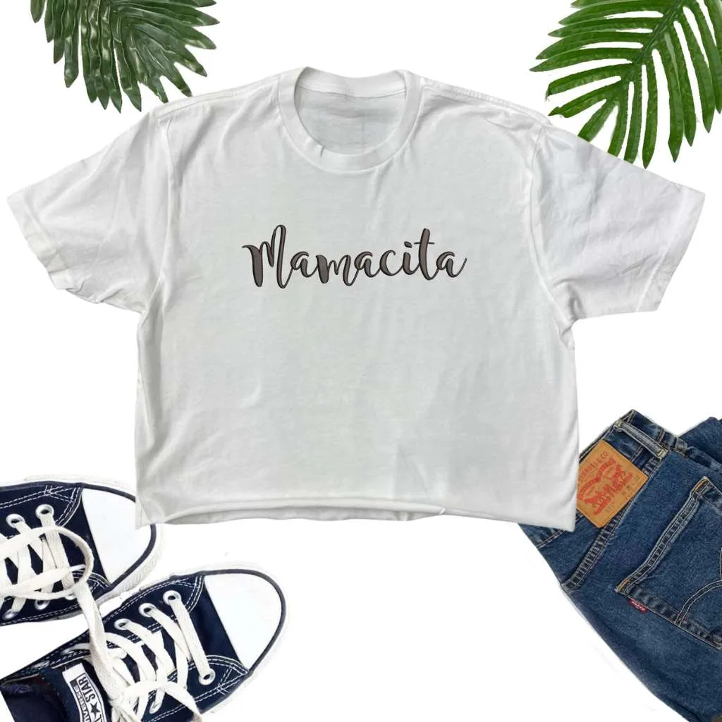 Mamacita Oversized Crop Top