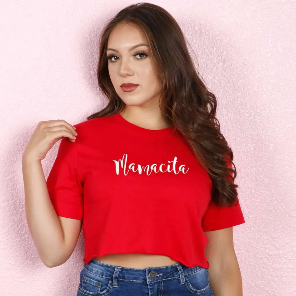 Mamacita Oversized Crop Top