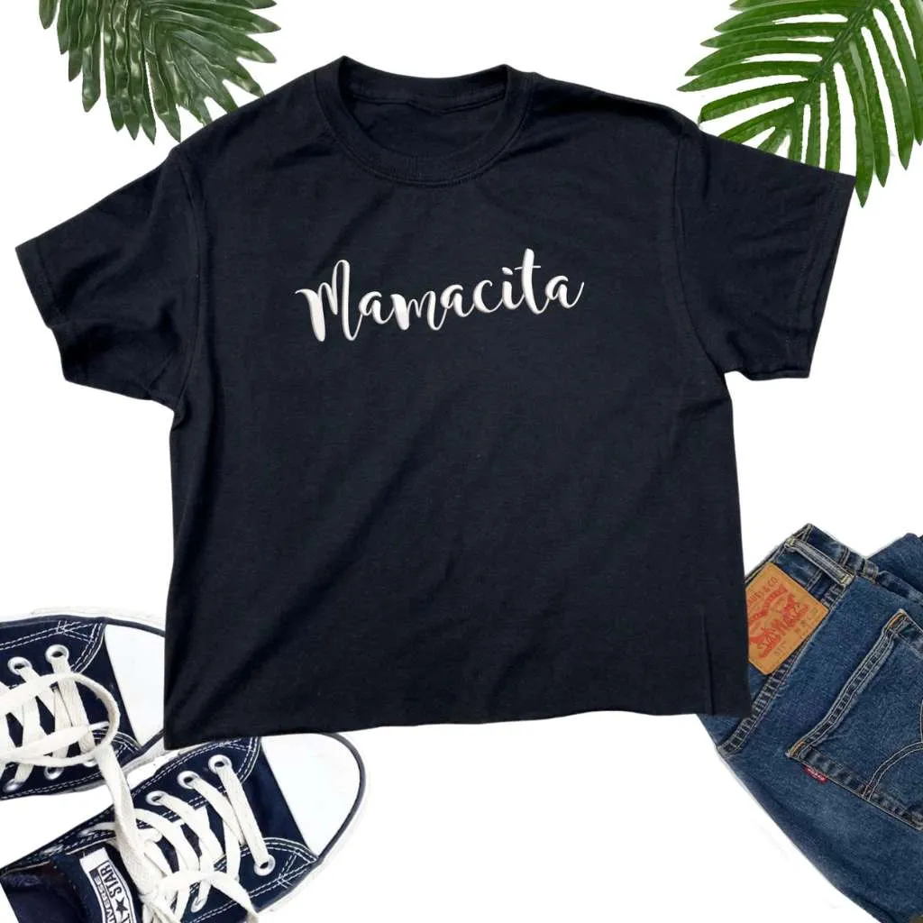 Mamacita Oversized Crop Top