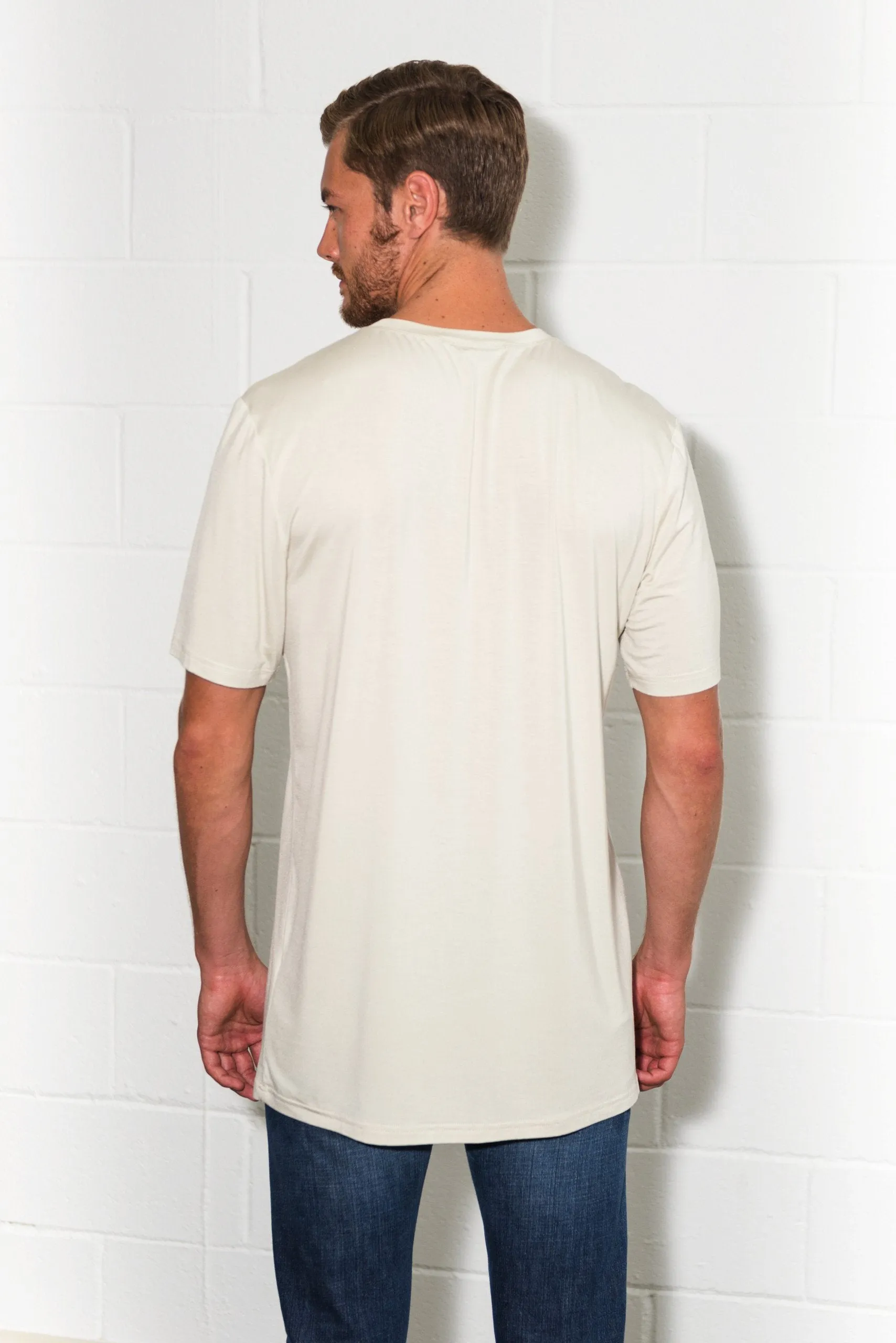 Men's Modal Oversized Crew Tee