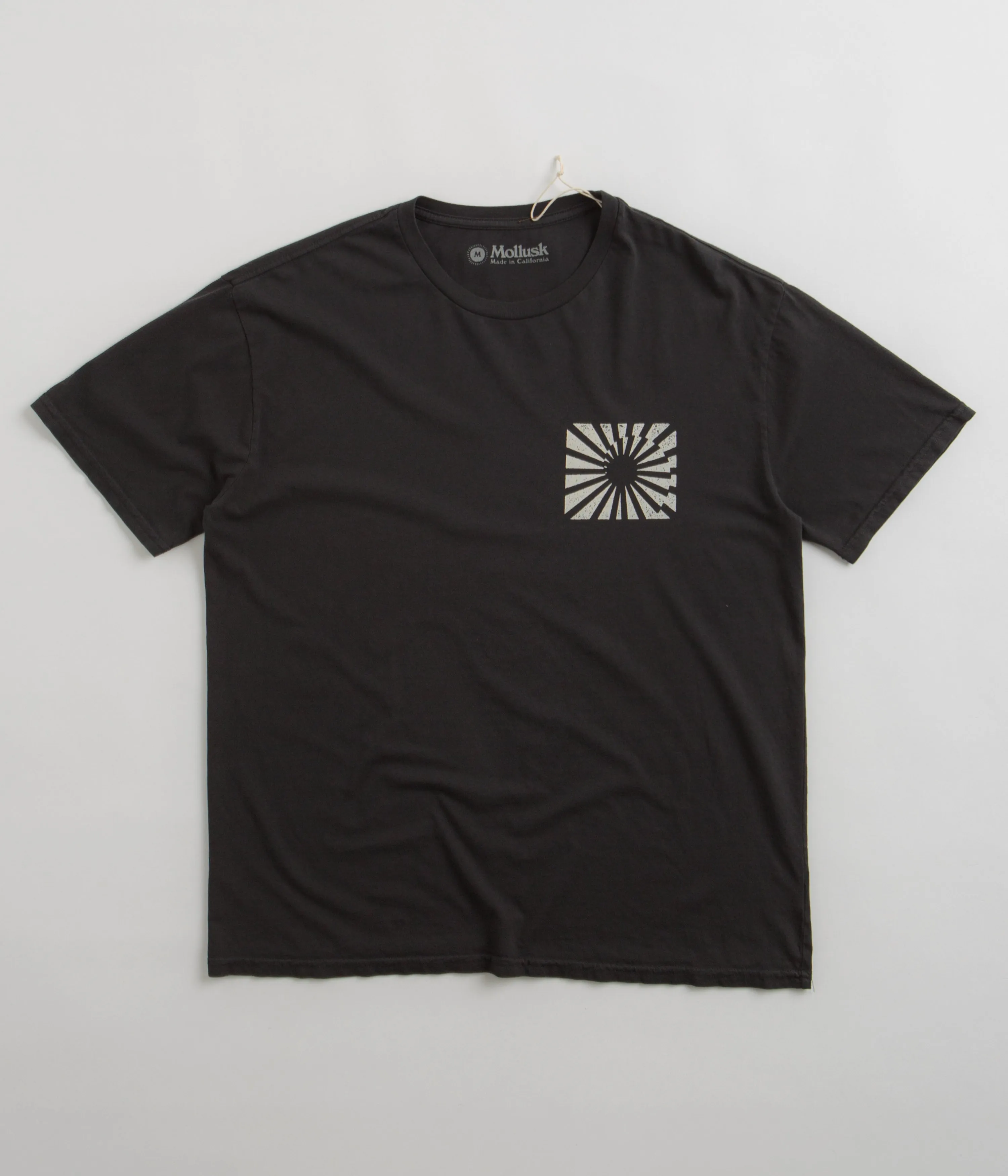 Mollusk Refraction T-Shirt - Faded Black