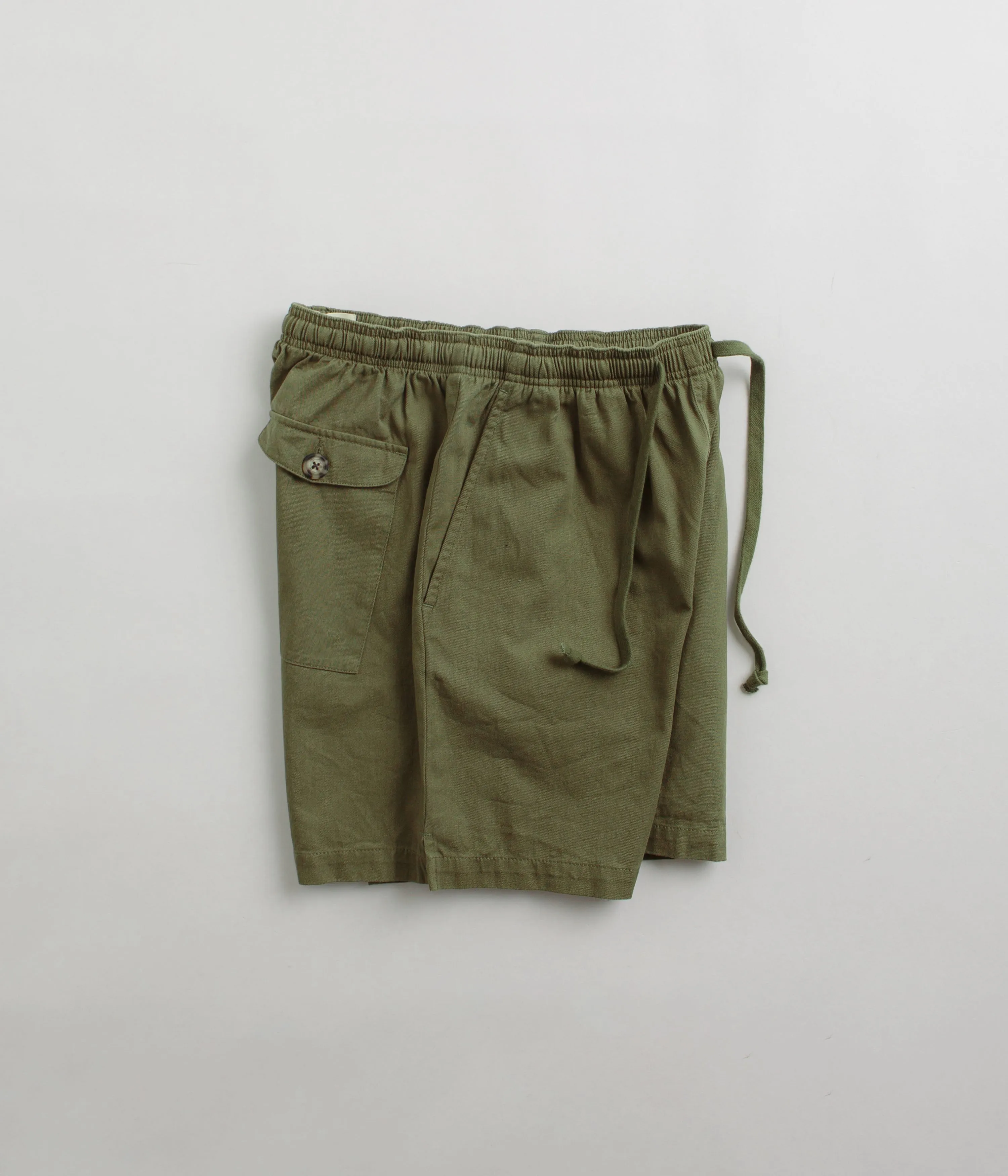 Mollusk Summer Shorts - Faded Mash Green