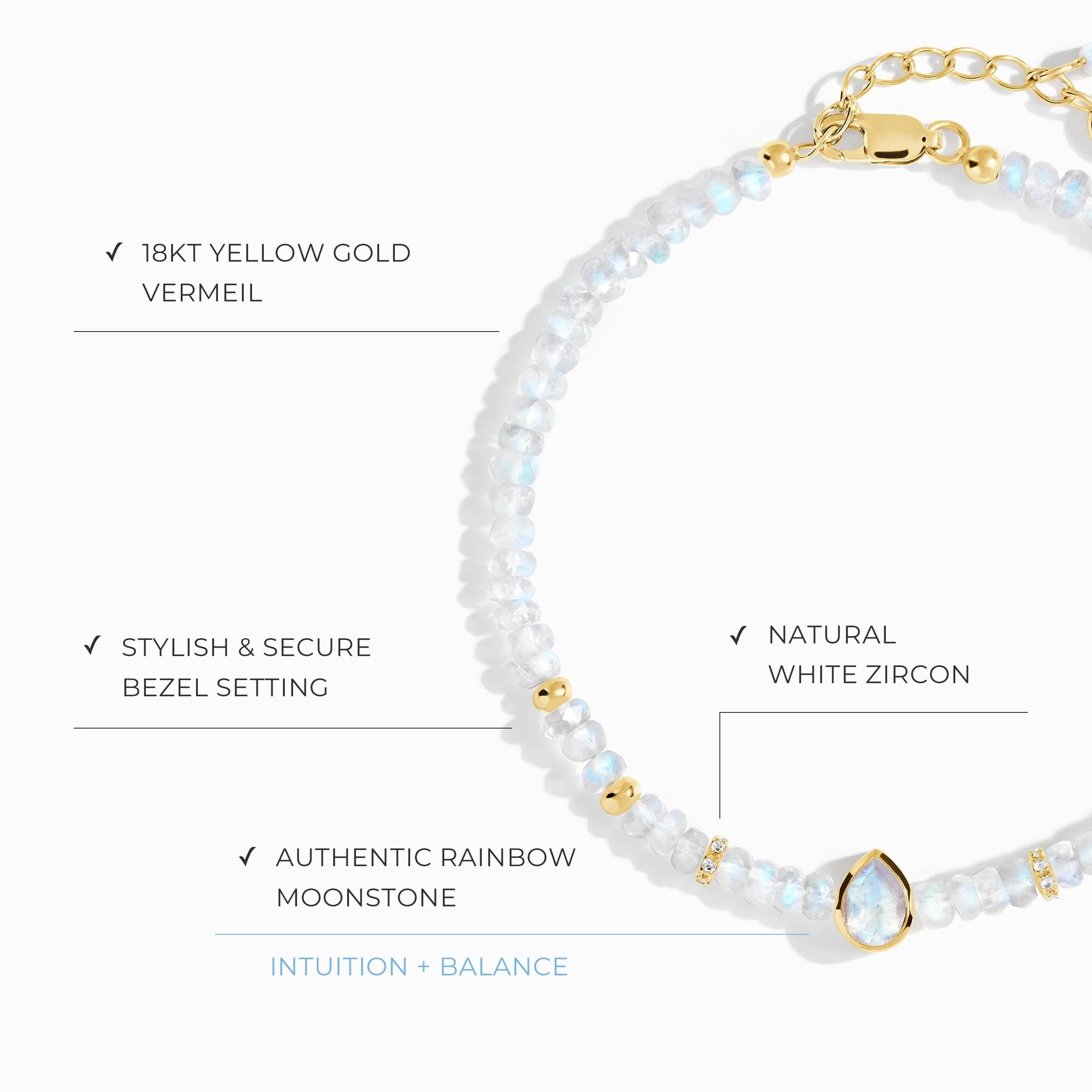 Moonstone Bracelet - Free Spirit