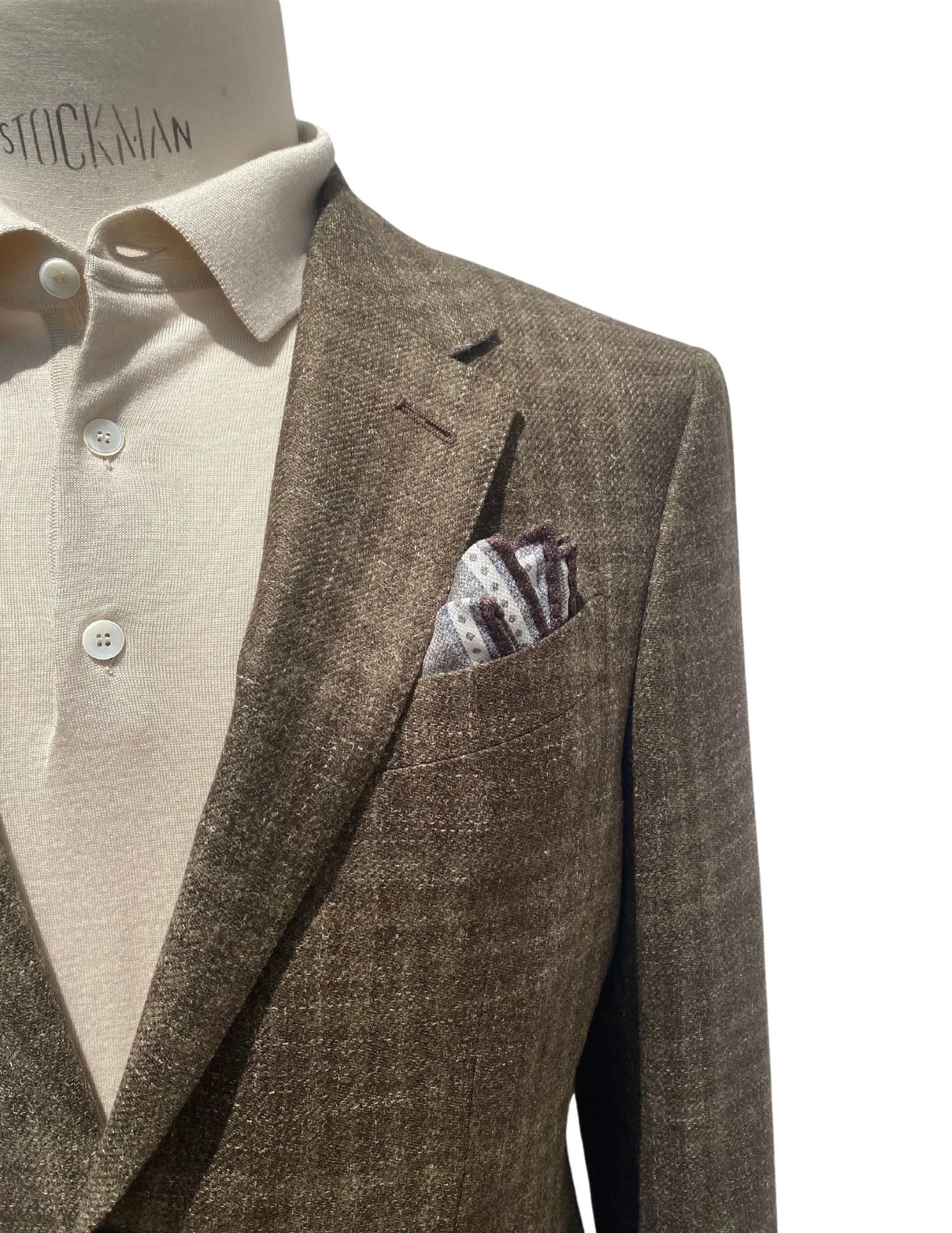 Olive Plaid Sportcoat