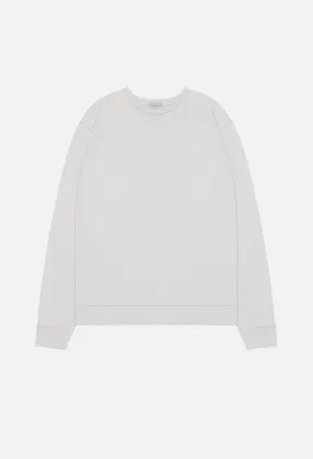 Oversized Crewneck Pullover / Natural