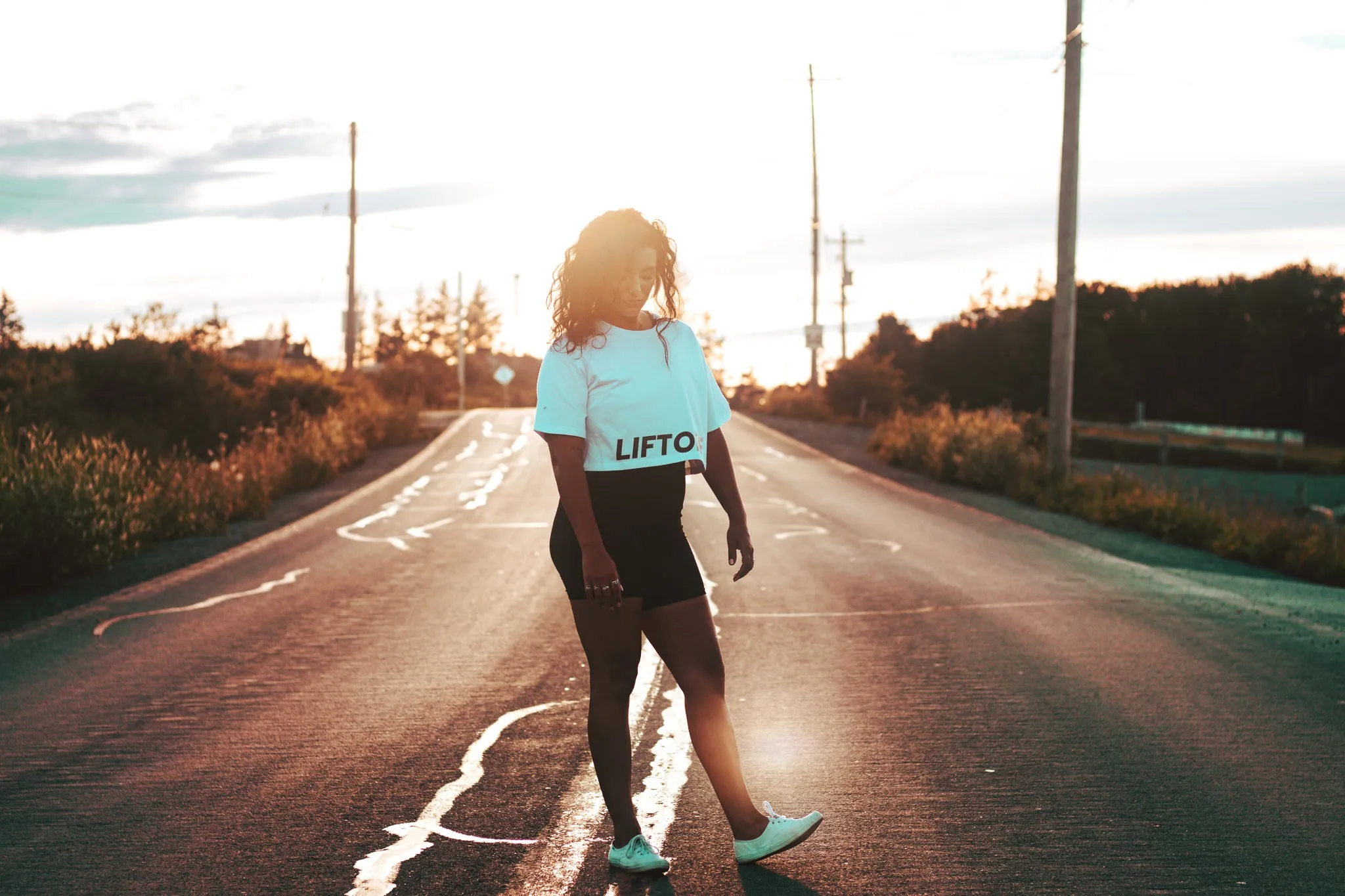 Oversized Crop Tee