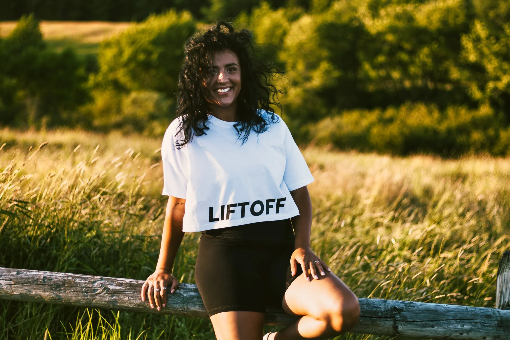 Oversized Crop Tee