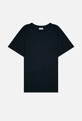 Oversized Pocket Tee / Dark Navy