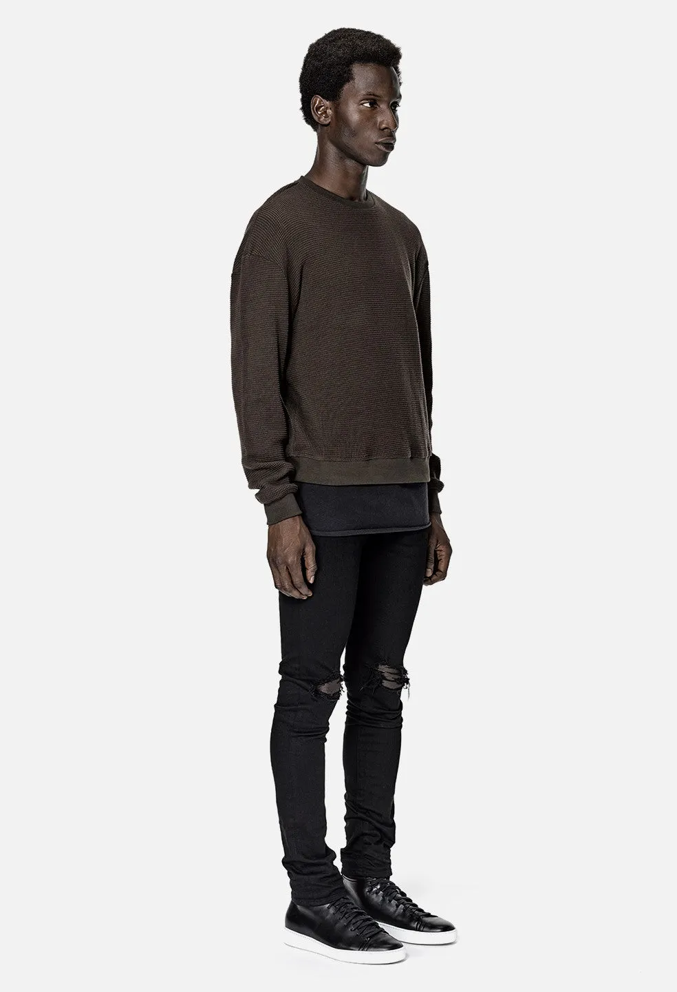 Oversized Thermal Crew / Brown