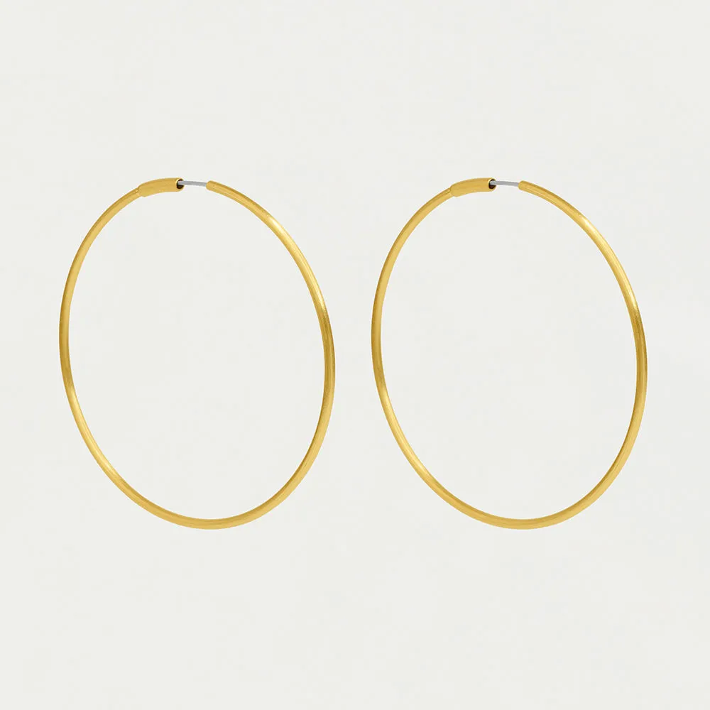 Oversized Thin Hoops