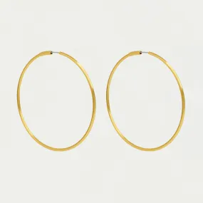 Oversized Thin Hoops