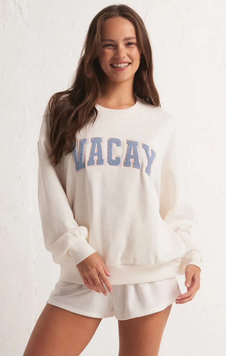 Oversized Vacay Sweatshirt