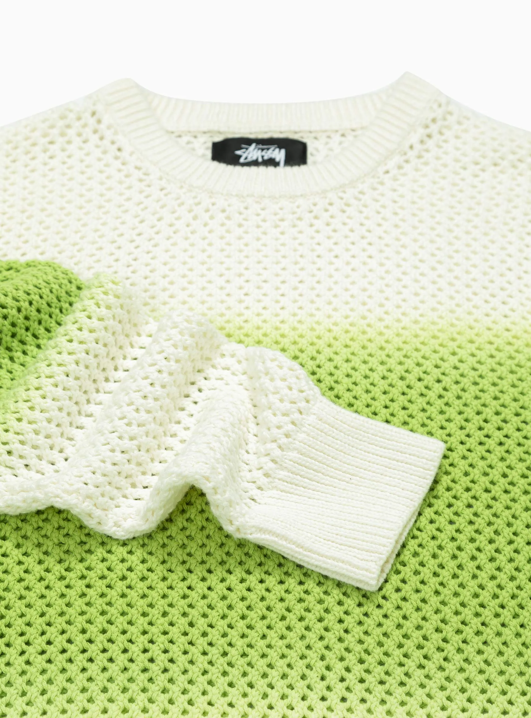 Pig. Dyed Loose Gauge Sweater Bright Green