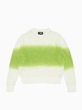 Pig. Dyed Loose Gauge Sweater Bright Green