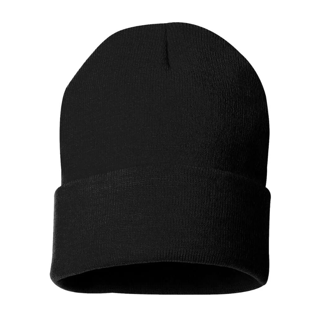 Plain Cuffed Beanie Cap