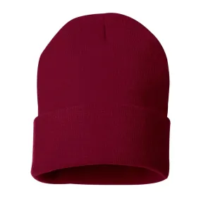 Plain Cuffed Beanie Cap