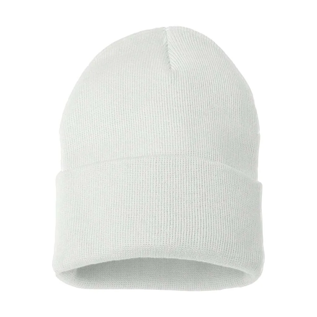 Plain Cuffed Beanie Cap