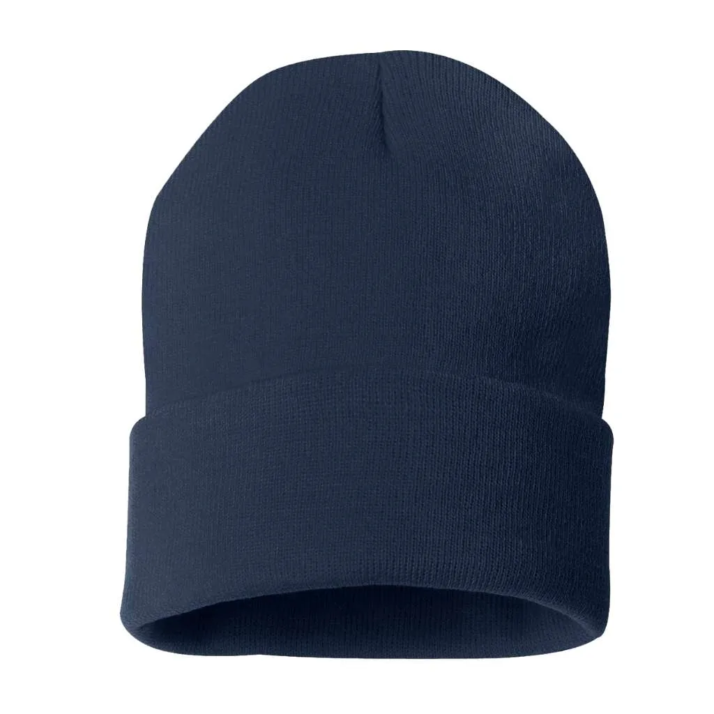 Plain Cuffed Beanie Cap