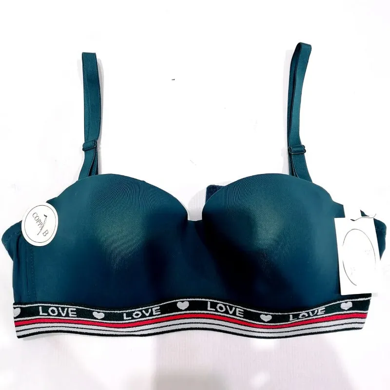 Plain Half Cup Bra