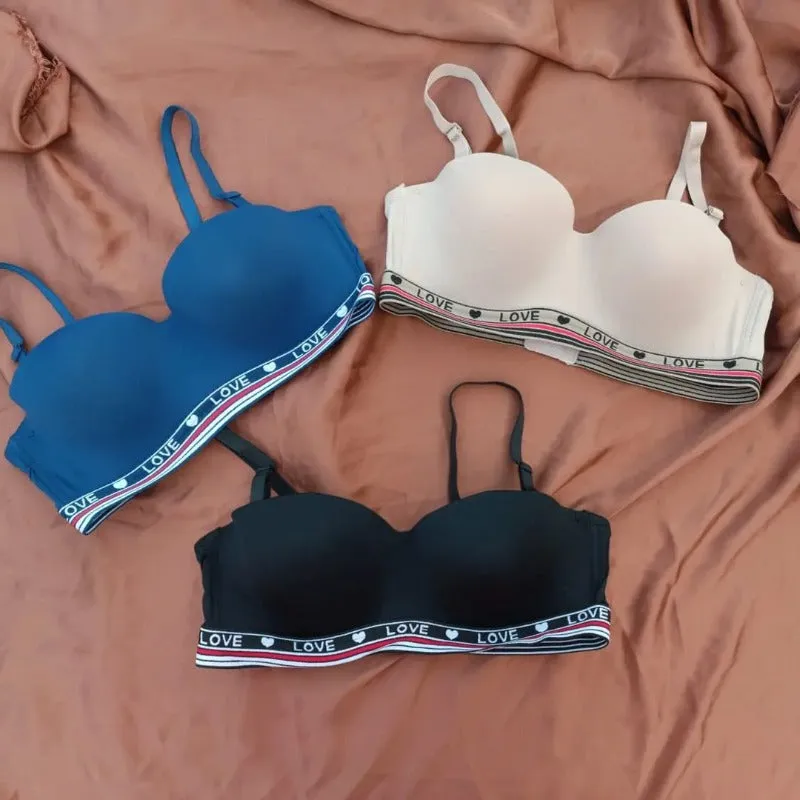 Plain Half Cup Bra