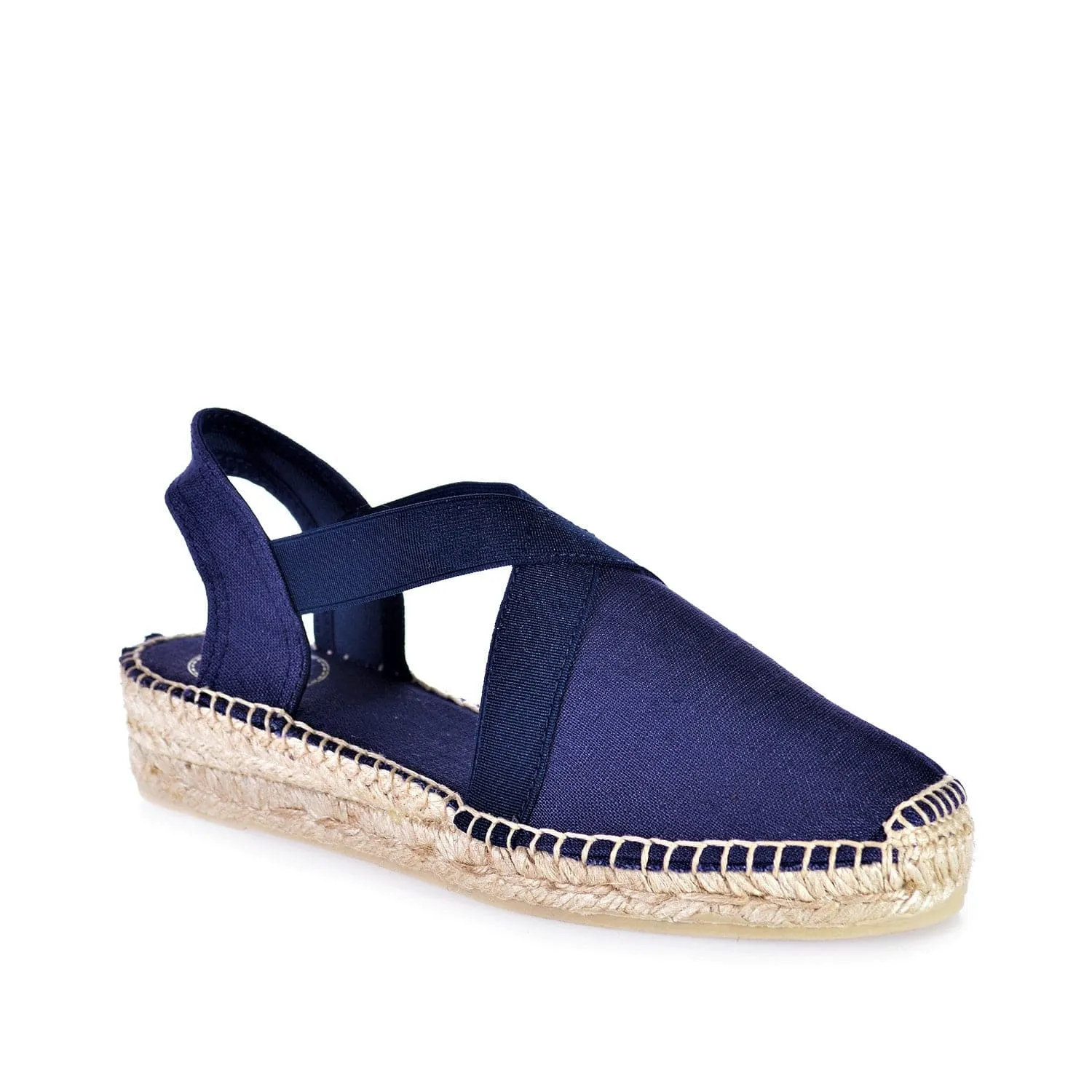 Plain Linen Wedge Espadrille for Women - Verona