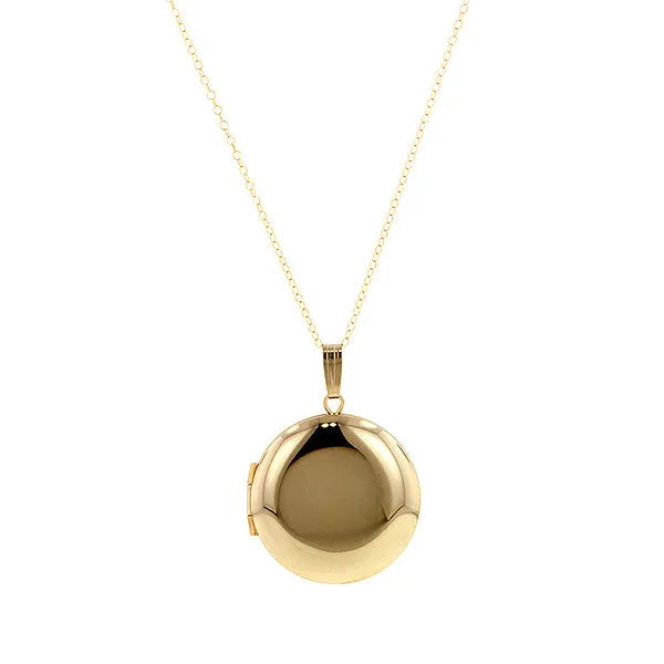 Plain Round Locket