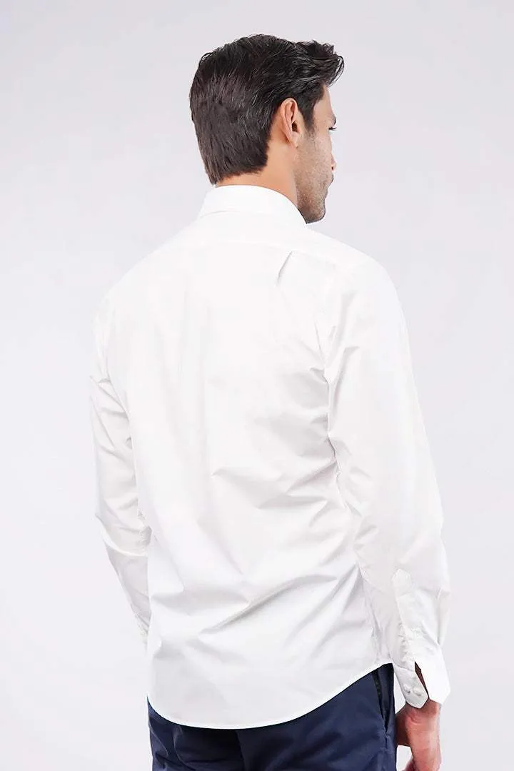 Plain Shirt - White