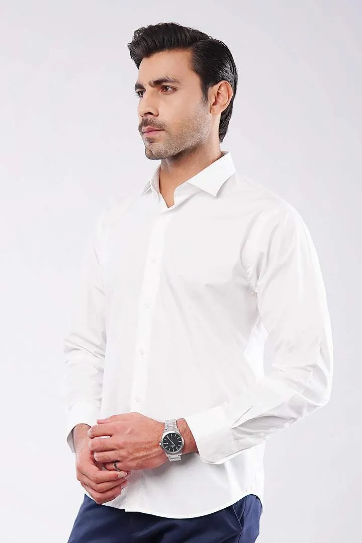 Plain Shirt - White