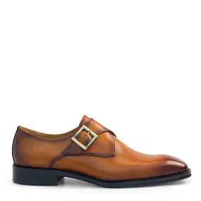 Plain Toe Monk Strap