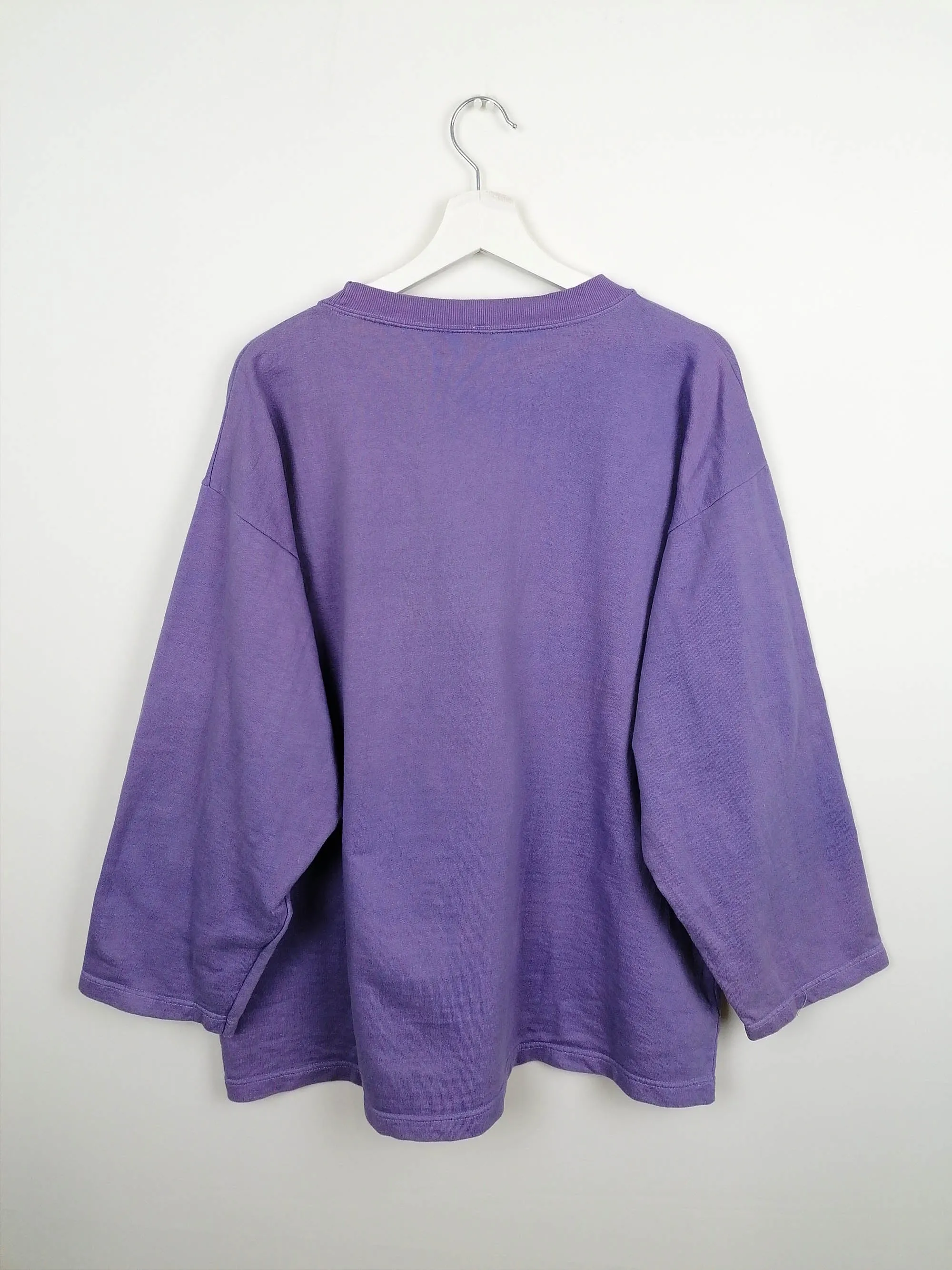 "Ecologie" Faded 80's Sweatshirt - size L