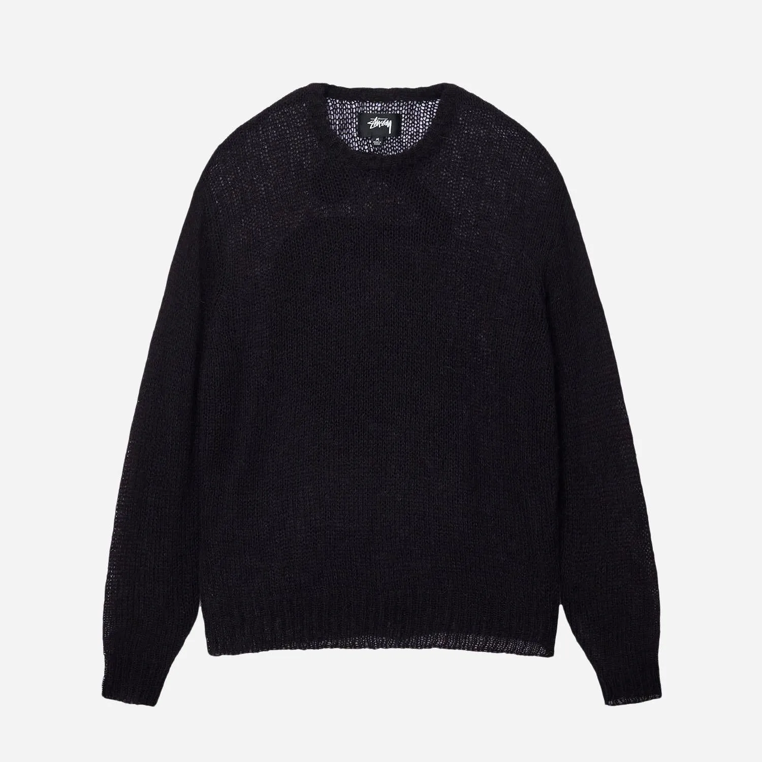 S Loose Knit Sweater - Black