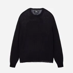 S Loose Knit Sweater - Black