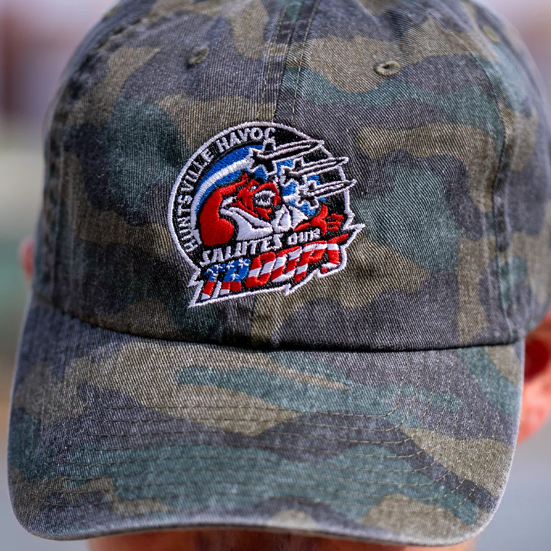 Salute the Troops Mitchell & Ness Faded Camo Cap