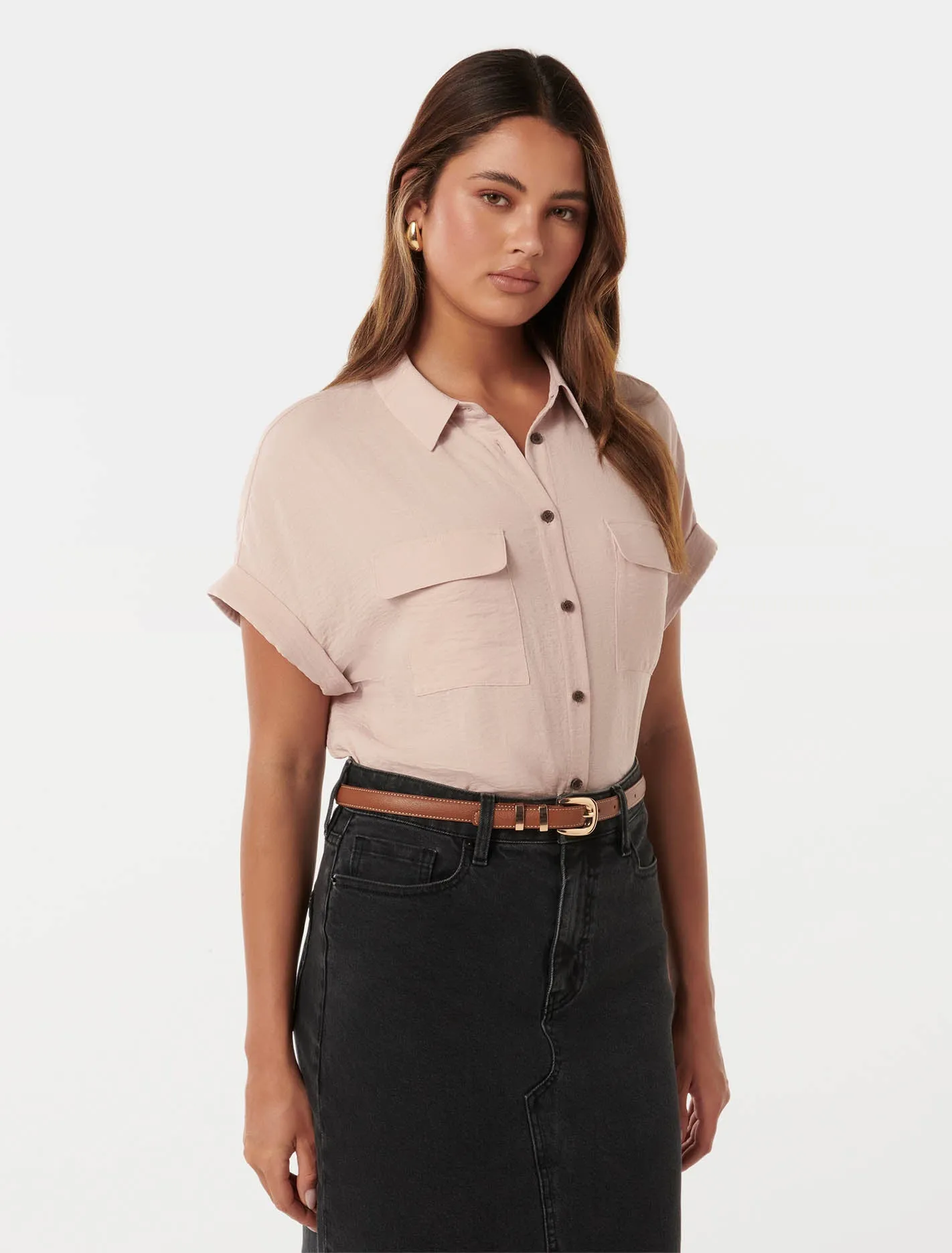 Sawyer Oversized Short Sleeve Shirt