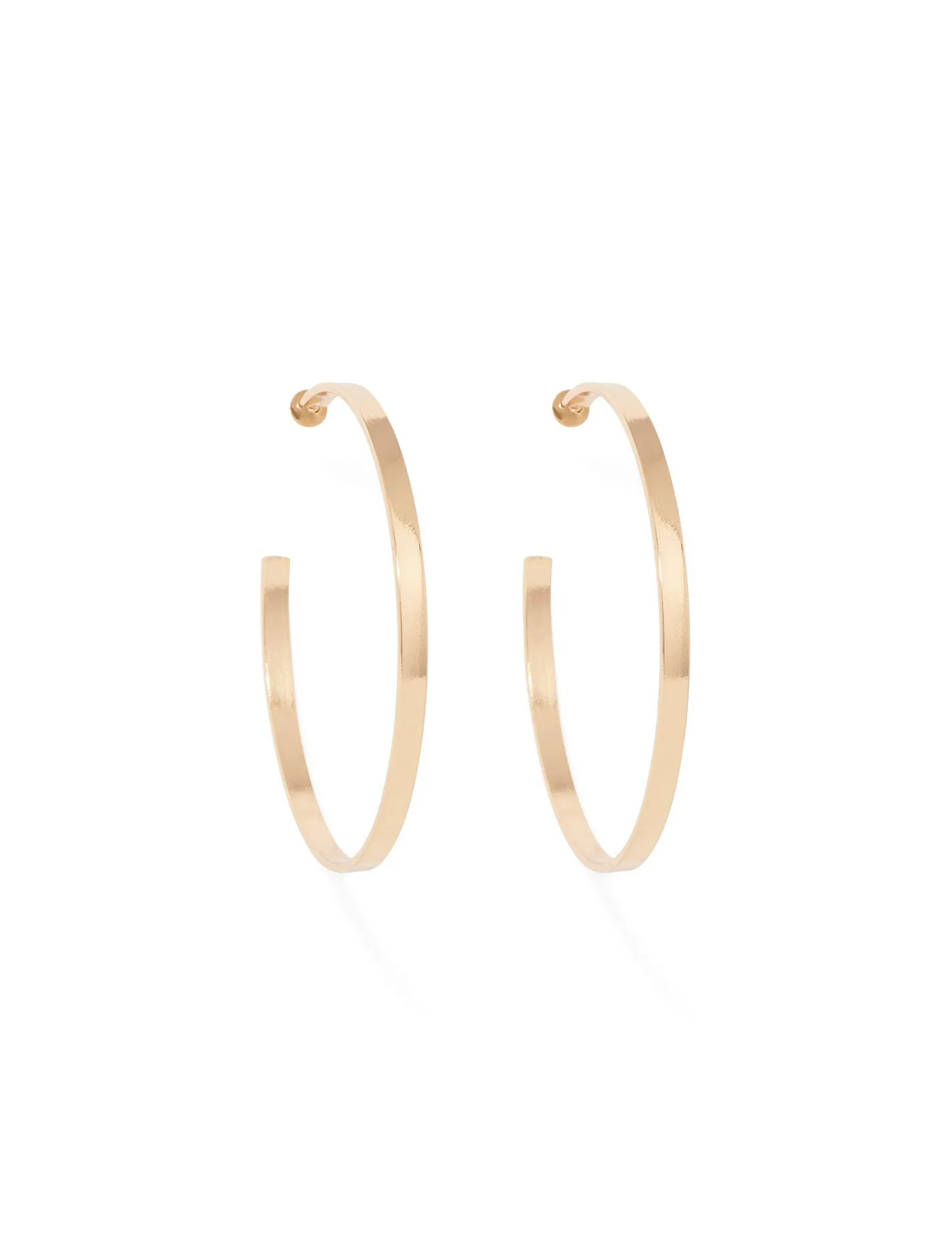 Signature Ora Oversized Hoop Earrings