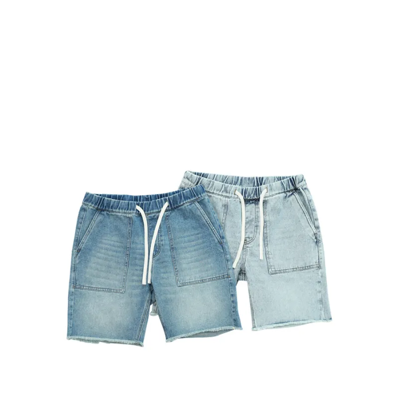 Summer Loose Men Denim Shorts