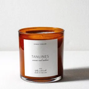 Tanlines Luxury Candle with Sandalwood