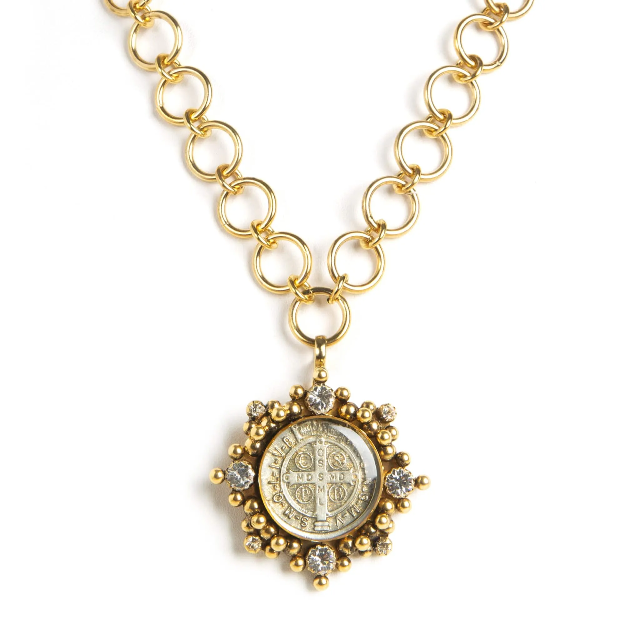 The Betty Necklace with Luxury Medallions