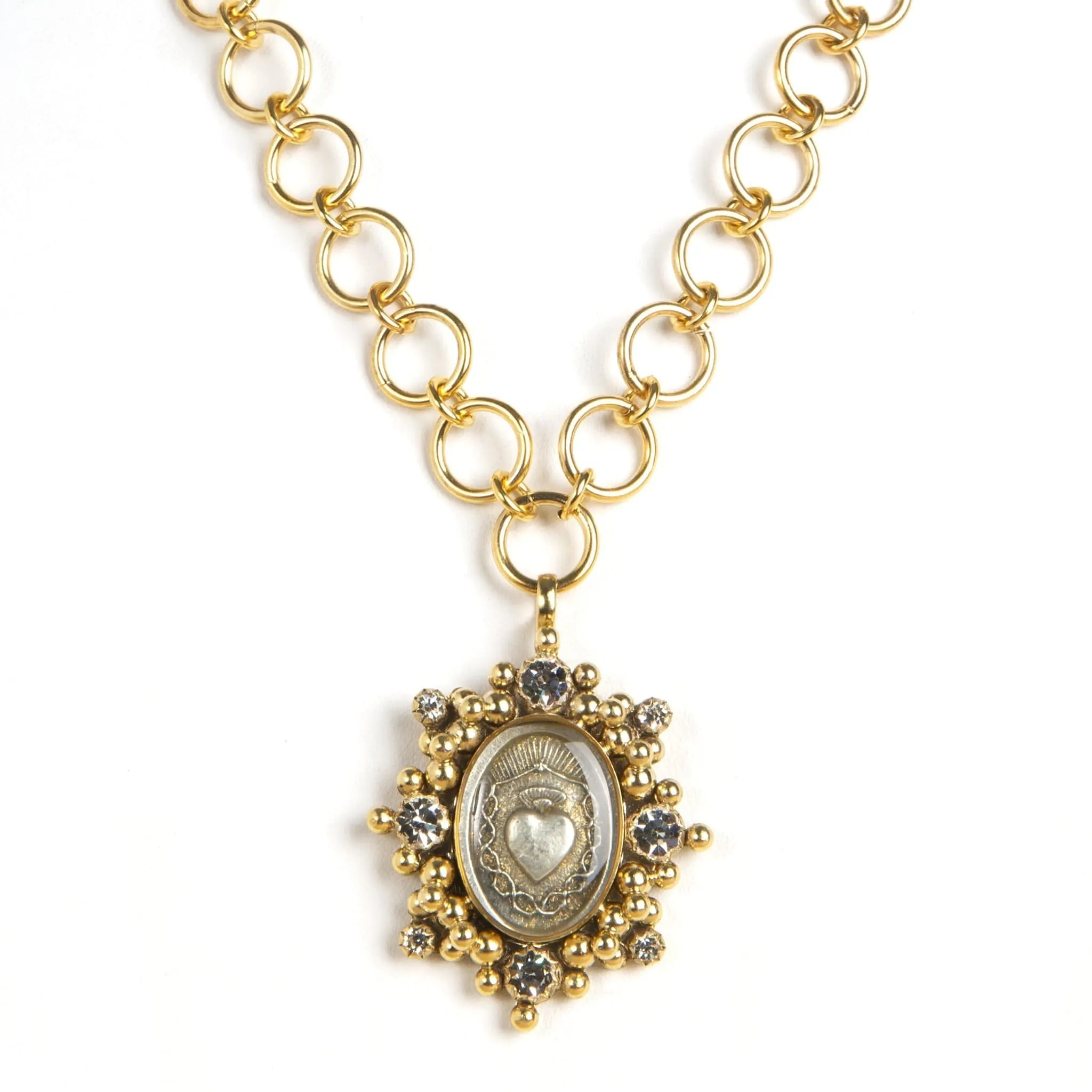 The Betty Necklace with Luxury Medallions