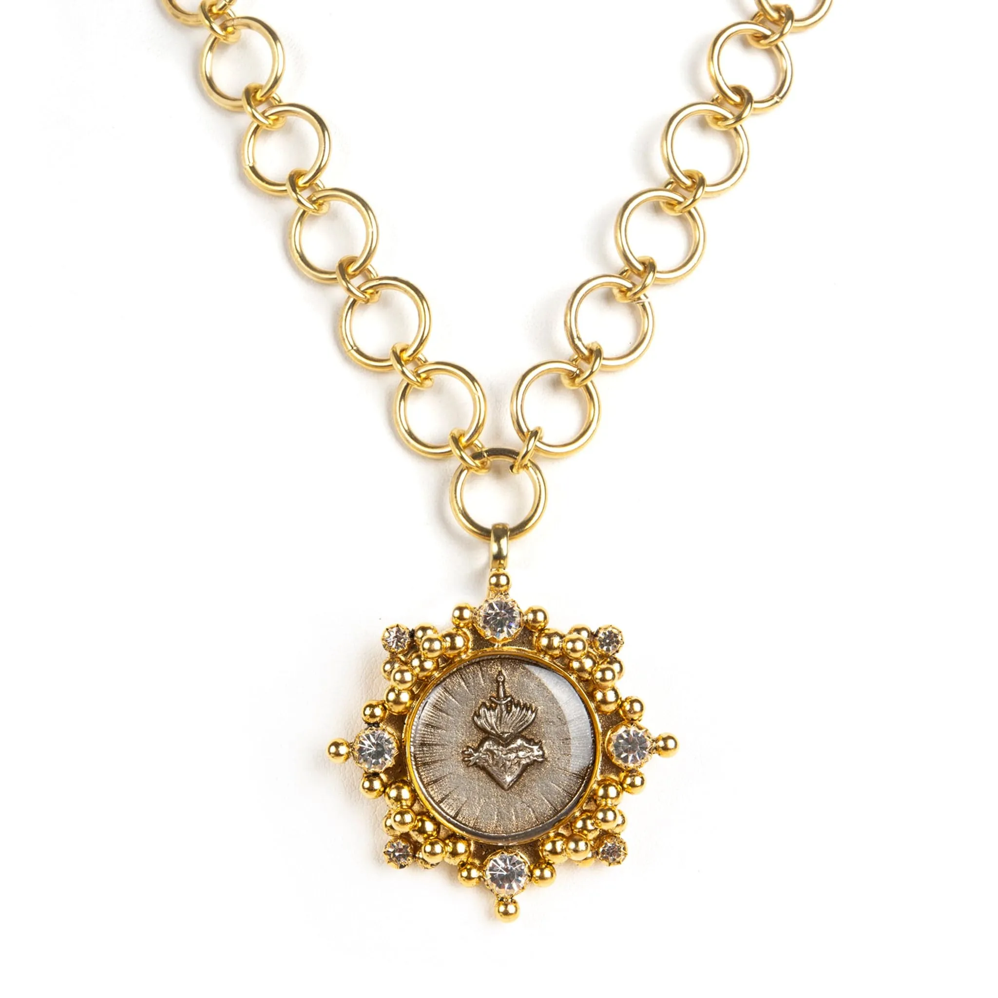 The Betty Necklace with Luxury Medallions