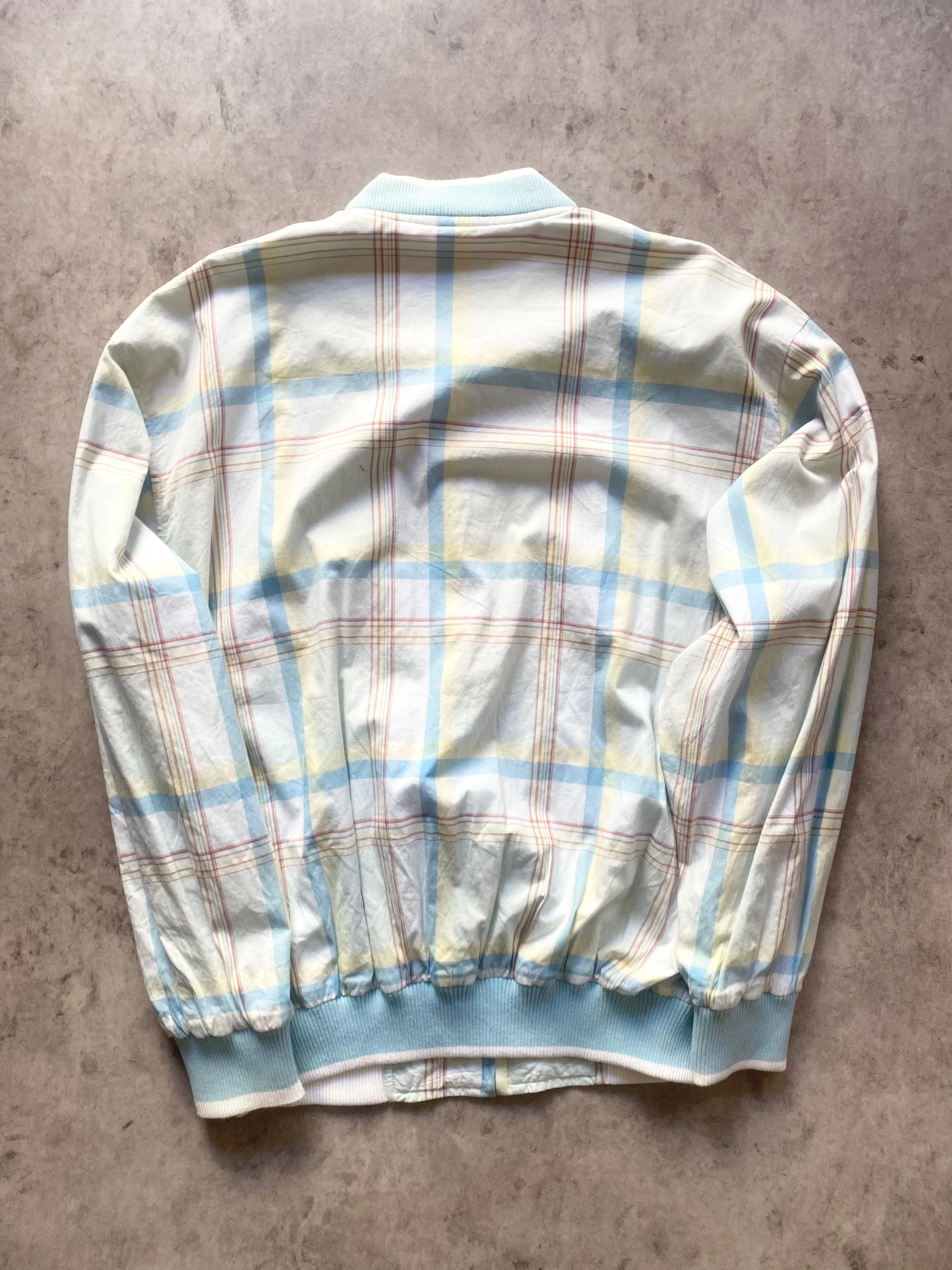 Vintage Lacoste Plaid Jacket  (XL)